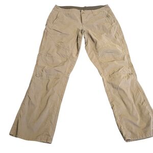 Kuhl Women's Grey Cargo Pants, 14 Short